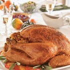 Cider-Glazed Turkey with Apple Cornbread Stuffing