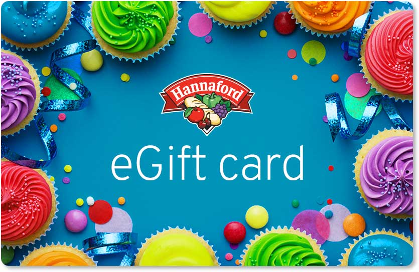 Hannaford Gift Cards Egift Card Hannaford